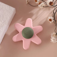 Mordedor flor spinner de silicona