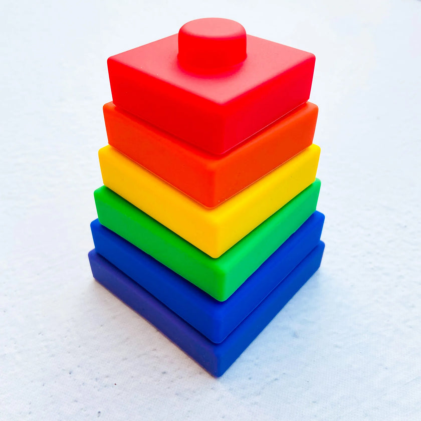 Torre apilable rainbow square