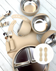 🥣 Set de Alimentación acero inoxidable full