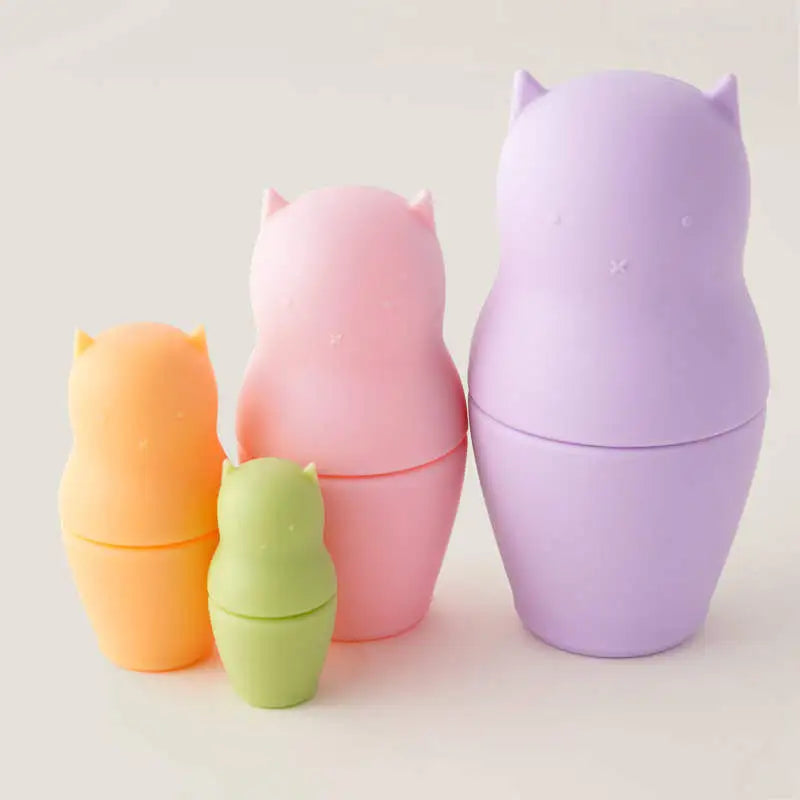 Set de matrioshka de silicona