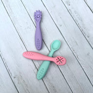 Trio de precubiertos funny MIX COLORS