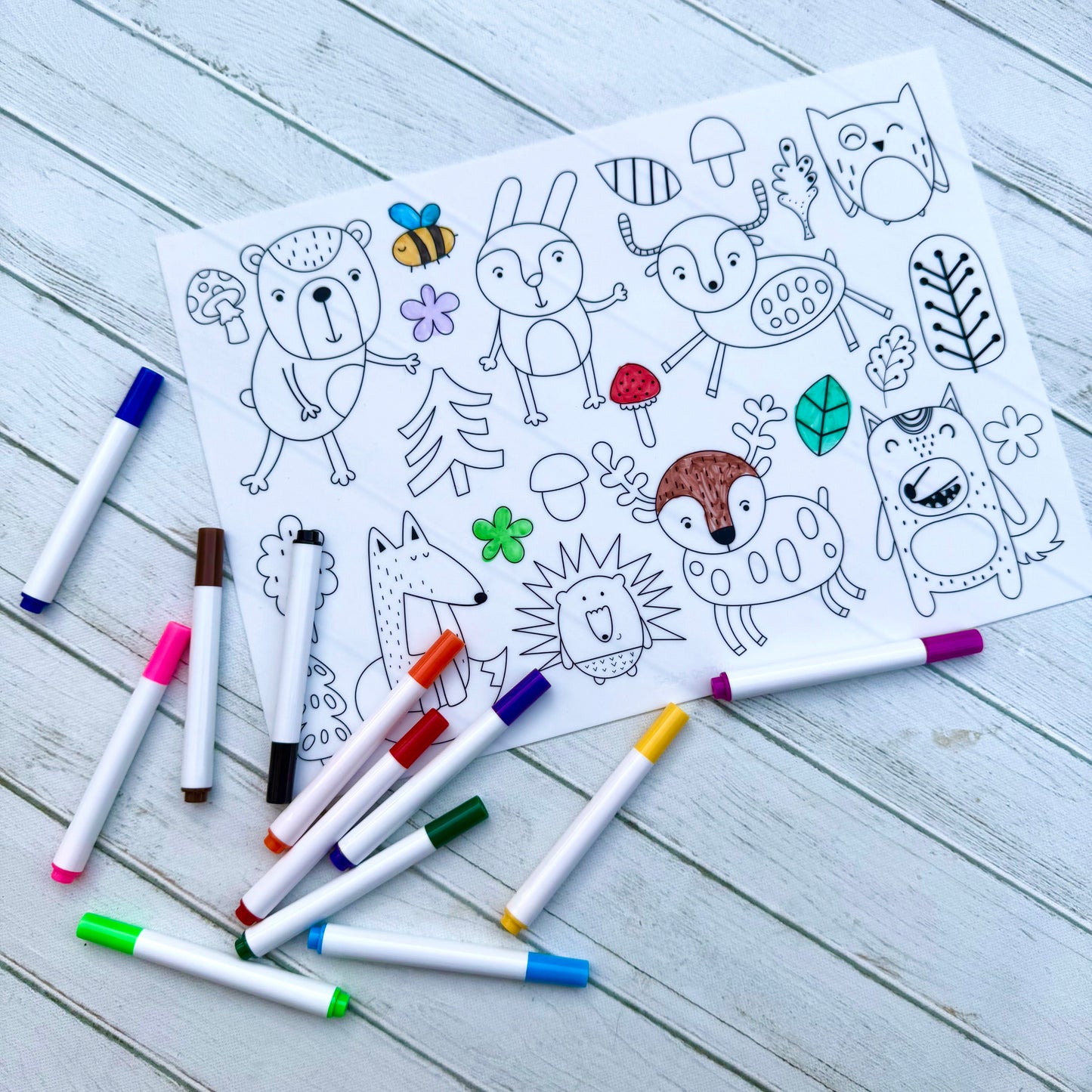 Mini individual coloreable🌈🖍️🖼️🎨🫟