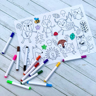 Mini individual coloreable🌈🖍️🖼️🎨🫟