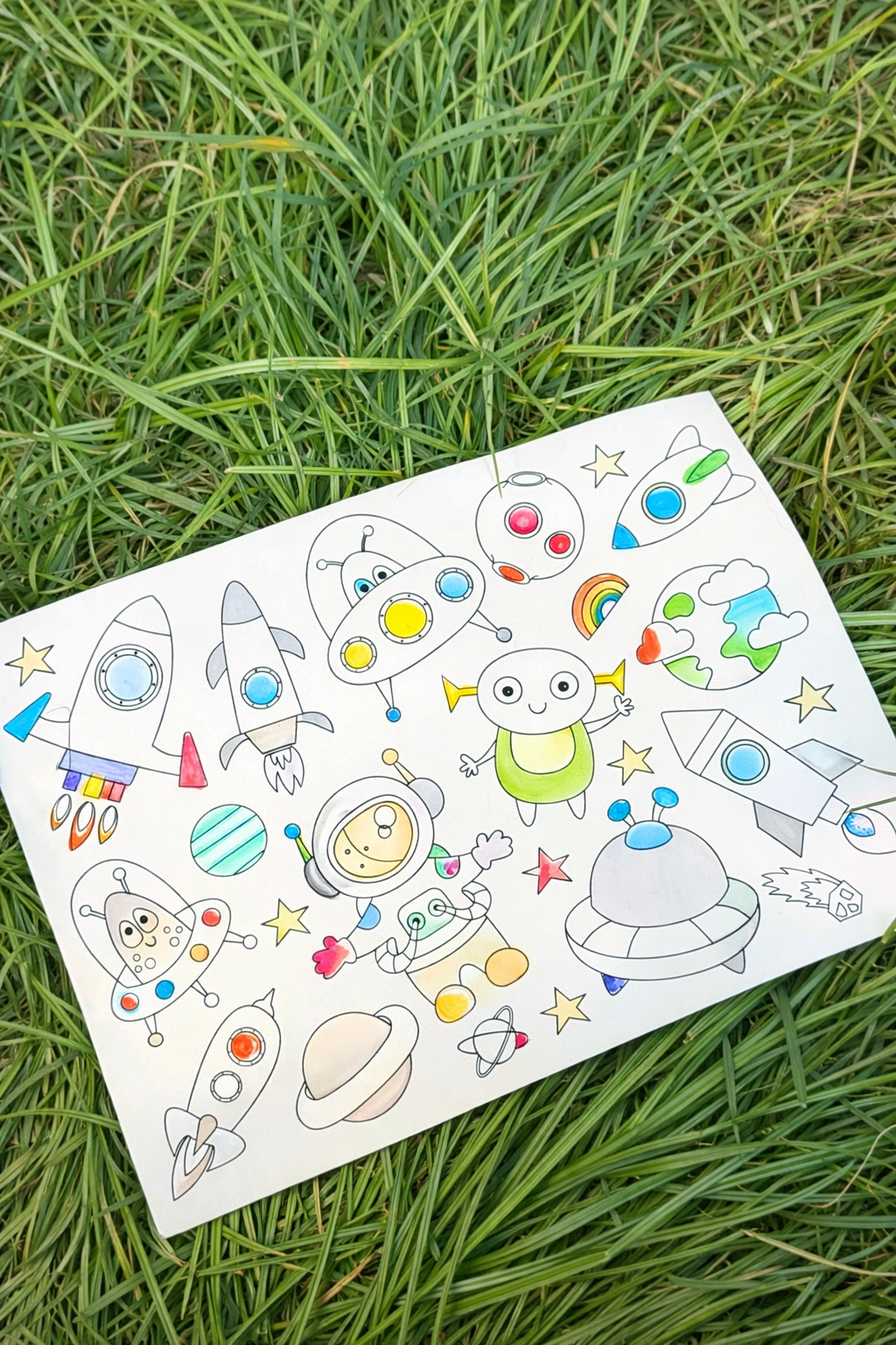 Mini individual coloreable🌈🖍️🖼️🎨🫟
