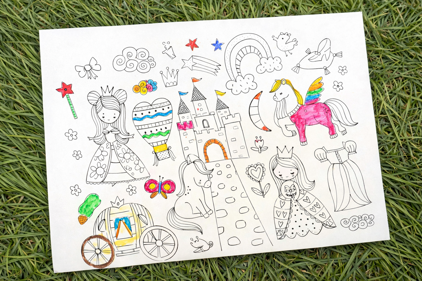 Mini individual coloreable🌈🖍️🖼️🎨🫟