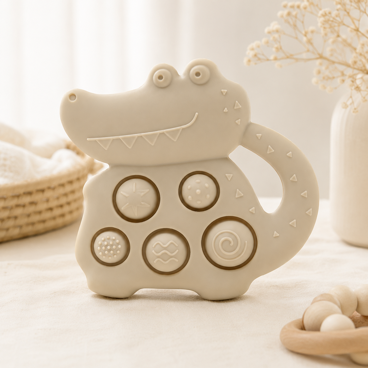 Mordedor pop-it Dinosaurio