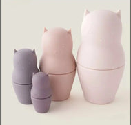 Set de matrioshka de silicona