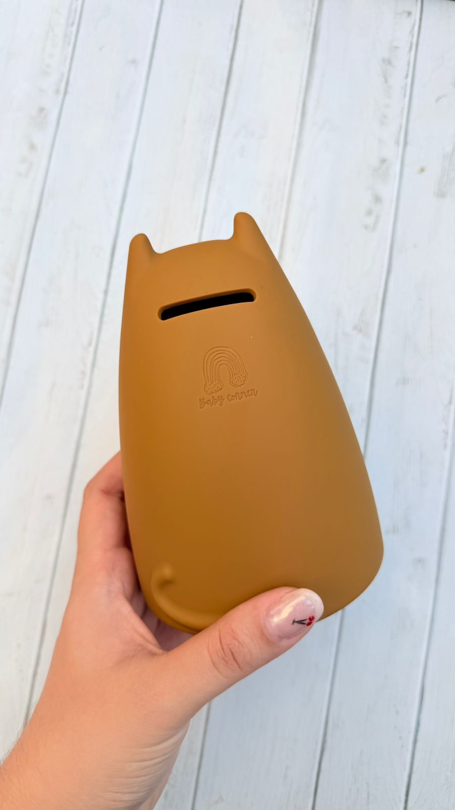 🐱 Alcancía de Silicona Gatito