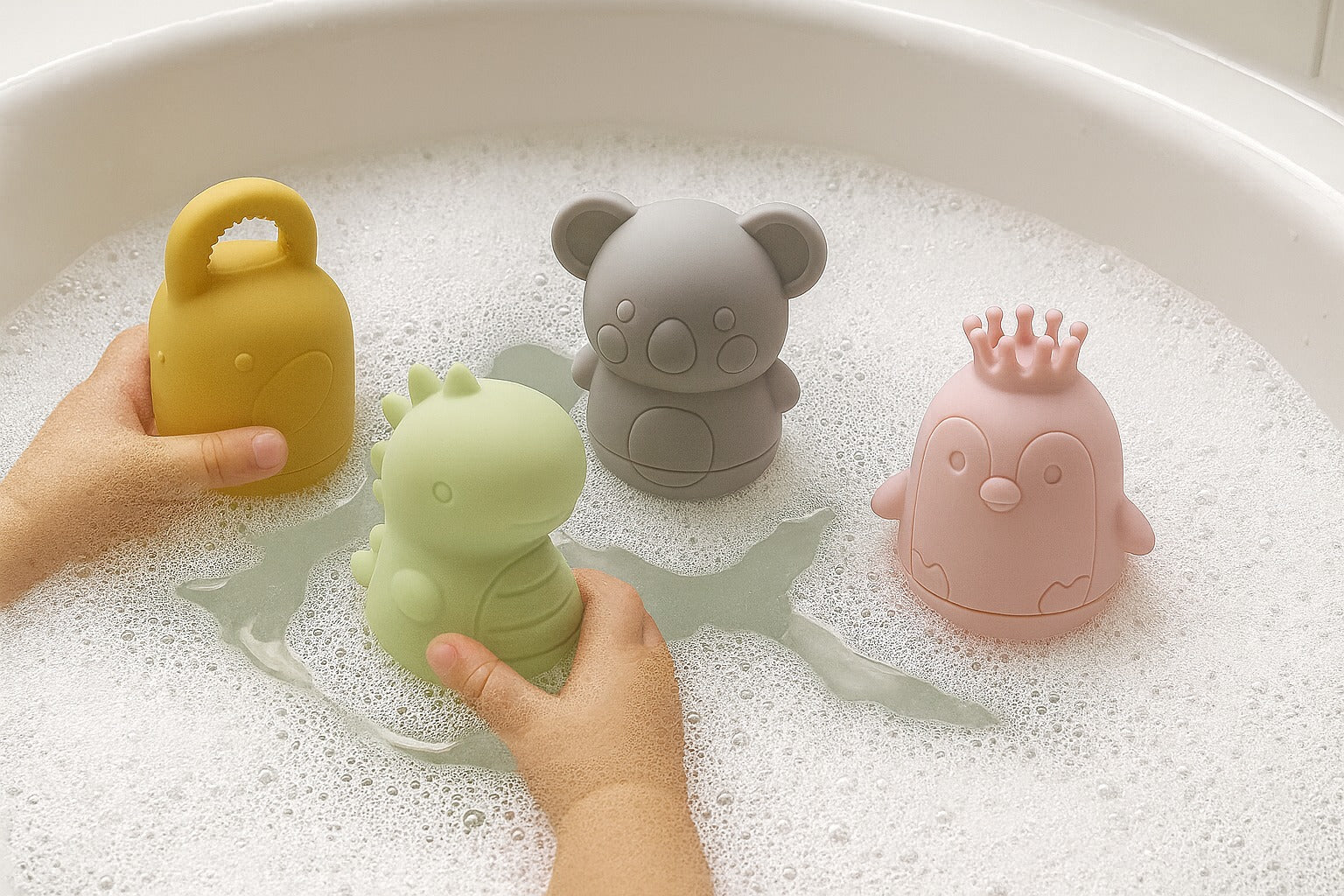 Set de juguetes para el baño ocean Animals