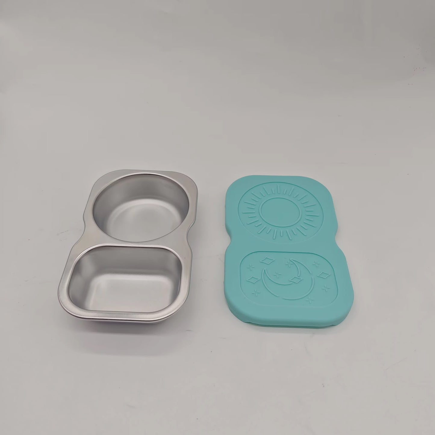 Contenedor de snack acero inoxidable