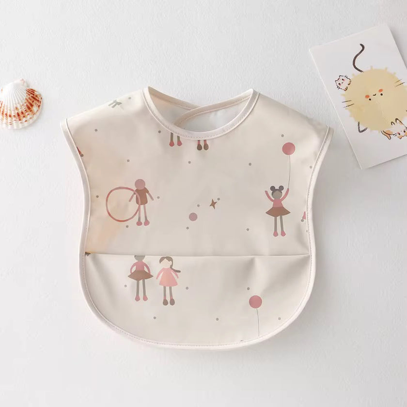 Mini babero impermeable diseños